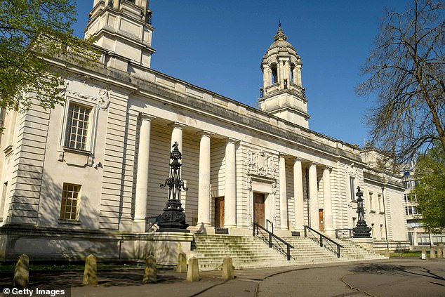 Pictured: Cardiff Crown Court where the thief was sentenced