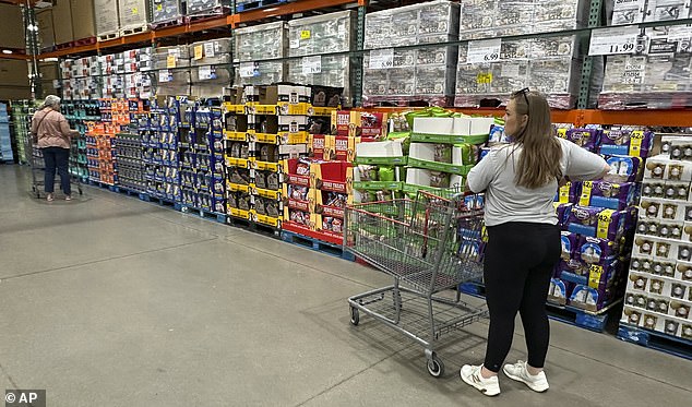 Costco is the latest company to enter the so-called 'price war' on food, after Walmart, Target and Aldi reduced costs for consumers earlier this year.