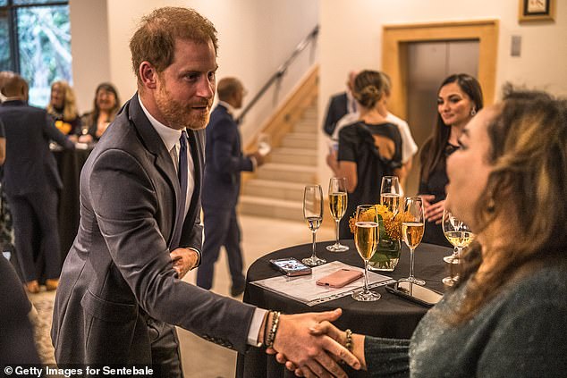 The Duke of Sussex (pictured in Johannesburg) is suing the publisher of The Sun, along with 40 other plaintiffs, alleging his personal information was hacked or obtained illegally to obtain stories.