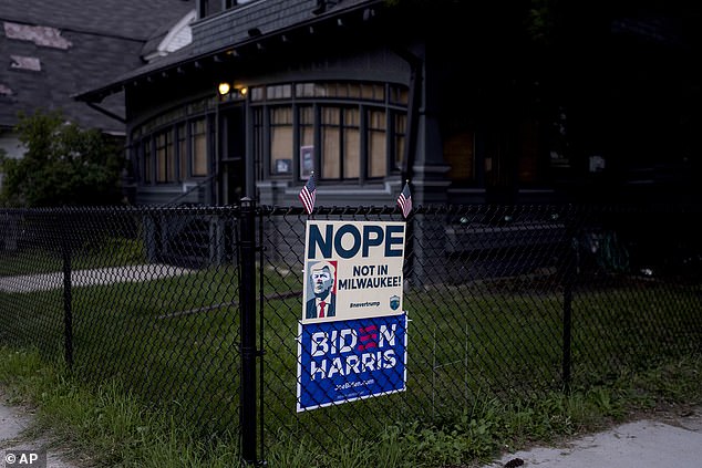 It is in Wisconsin where Stein's Green Party appears to be causing liberals the most anxiety, after Joe Biden won the state by just 21,000 votes in 2020.