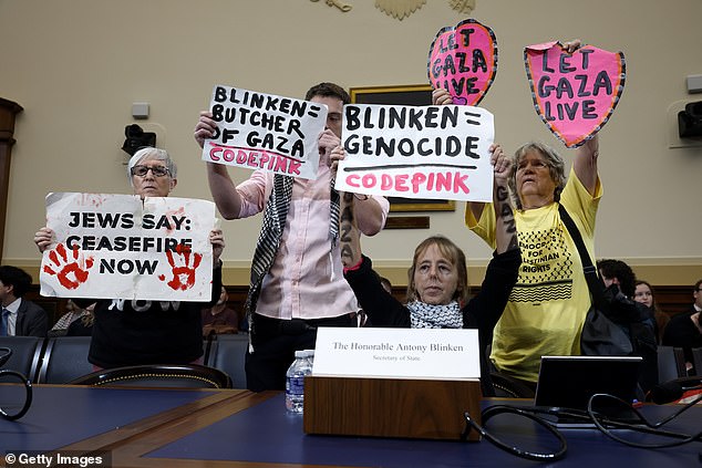 Anti-Israel protesters like the group CODEPINK have taken over Harris rallies in the state in the past week.