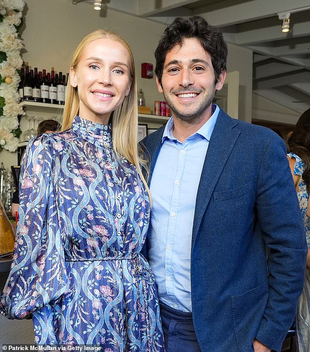 Warren photographed with his wife Martyna Sokol, who he married shortly before being elected mayor of 36 years in 2019.