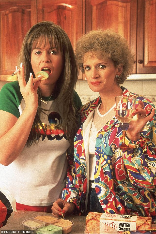 For most Australians, it's the sassy, ​​raucous version sung by Gina Riley (left), who also plays Kim Craig in the legendary sitcom. Also pictured is Jane Turner, who plays Kath (right).