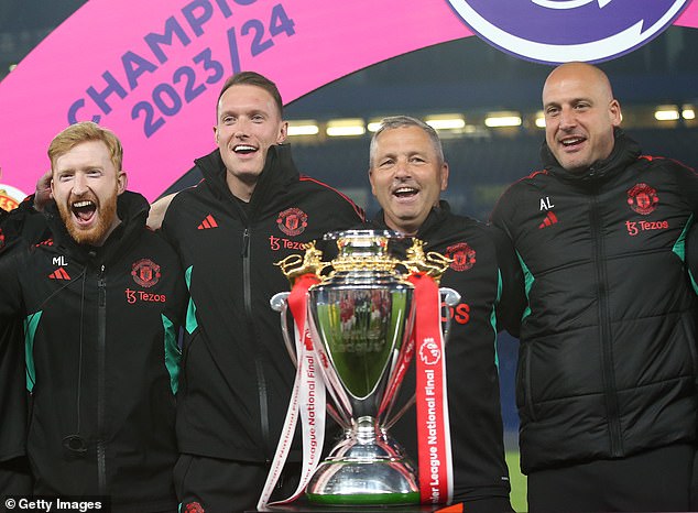 Jones coached United's under-18s last season and aims to move into management