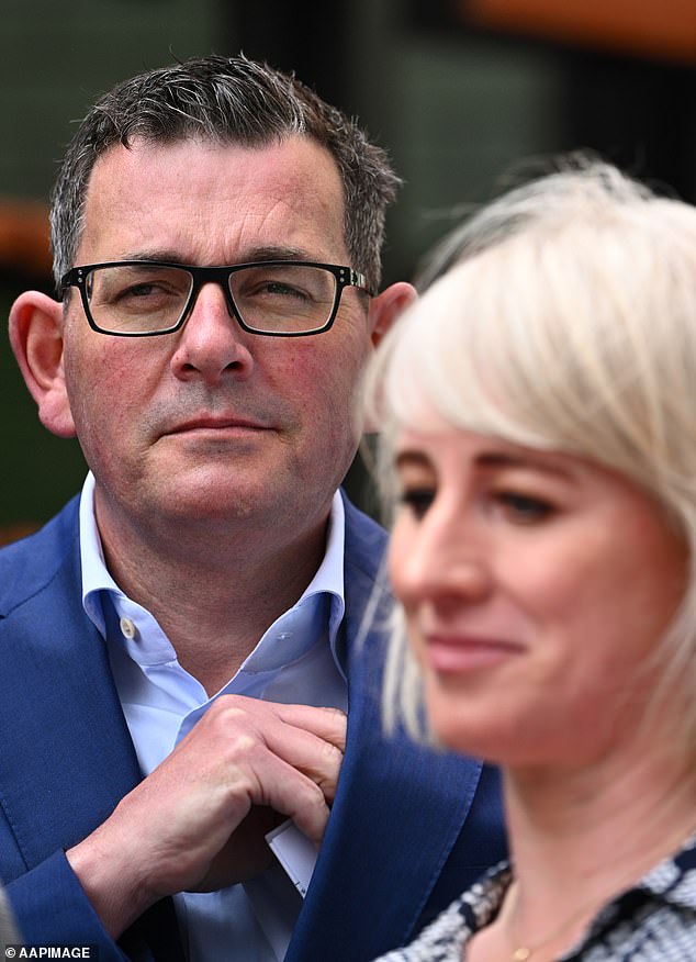 Victorian Premier Daniel Andrews (left) divided opinion by installing six lockdowns totaling 262 days since March 2020. For many Victorians, Andrews was the face of pain and misery, a man who had caged them inside for the longest period of time on the planet