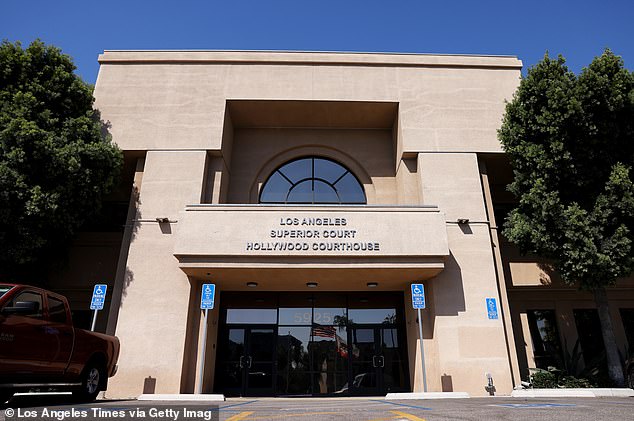 The Hollywood courthouse where Hubbart's placement hearing was held Tuesday