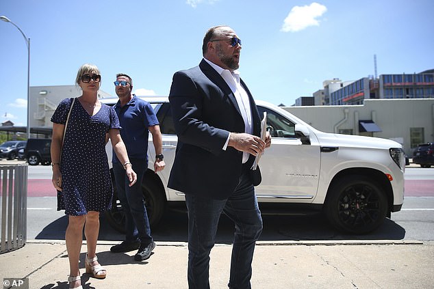 Austin has also been a hub for people with unorthodox views, including conspiracy theorist Alex Jones, seen here in a courthouse in August 2022.