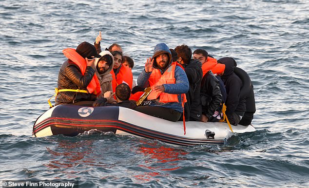 They traveled in a stylish Yamaha boat, worth around £5,000 including the engine.