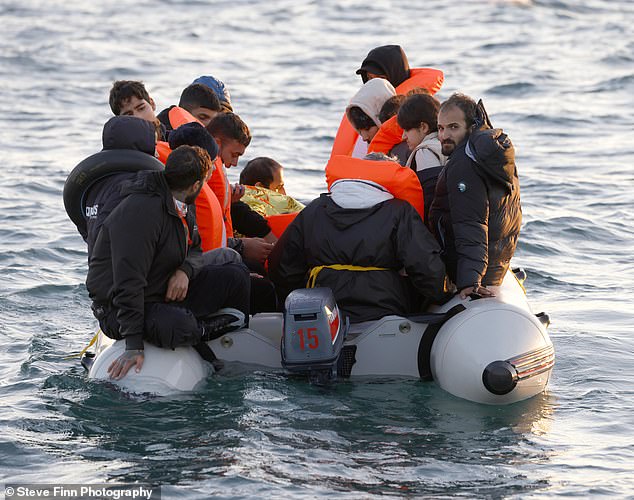 One stood up and said: 'We don't want to go back to France. We need to go to Britain. We want to go to England. Please, England. Not France. We don't want the French Navy. We will call 999 for help'