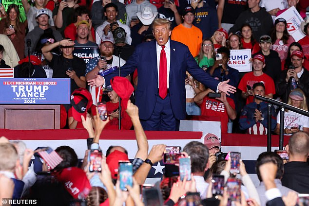 Trump made a speech about the auto industry to Michigan voters, promising to restore auto manufacturing to the state with a combination of threats and tariffs.