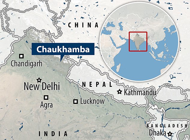 Chaukhamba is located in the Indian Himalayas, near the northern border with China. They reportedly got permission to climb the mountain on September 15 and left New Delhi.