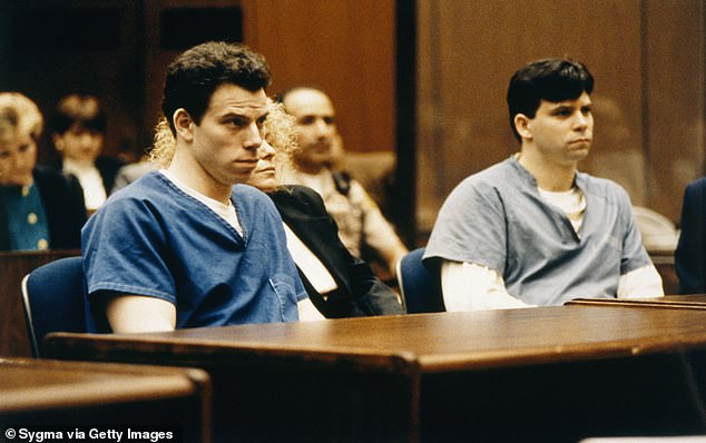 Kim's latest appearance comes after he published a controversial op-ed arguing that the Menendez brothers, photographed at trial in 1994, should be freed.