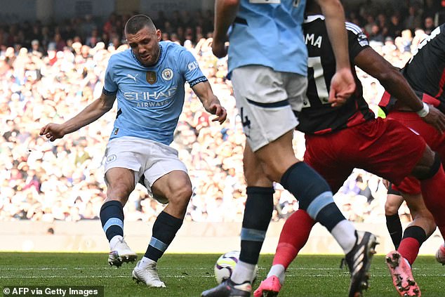 Kovacic had given the Etihad the tie in the first half thanks to a safe finish