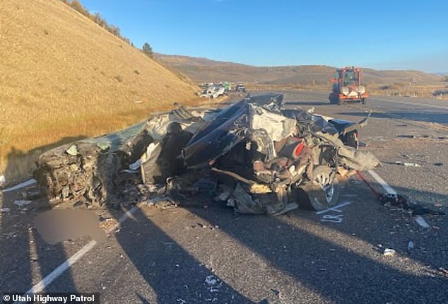 Jones and three of her children were on their way to pick up food from the Herber Food Bank Tuesday afternoon on US-40 in Wasatch County when their car crossed the line into oncoming traffic and collided head-on with a Dodge Ram truck.