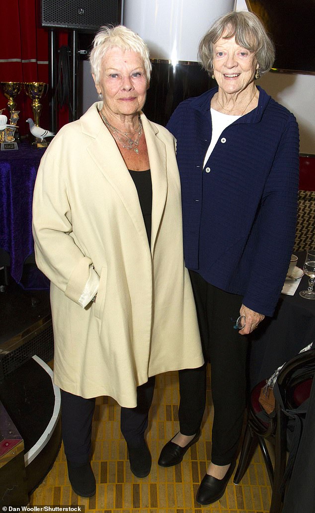 Judi Dench and Maggie Smith 'Acting for Others' arrivals, Presidential Awards, London, UK - May 12, 2017. The two actresses met in the 1950s backstage at London's Old Vic theater and had been inseparable since then