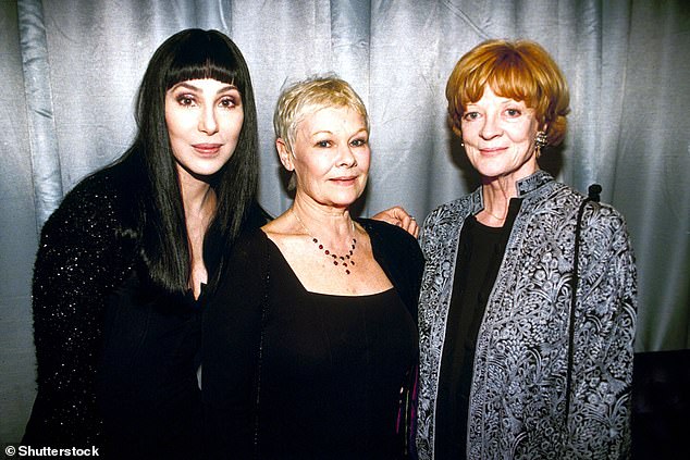 Cher with Judi Dench and Maggie Smith in 1999