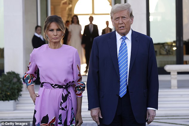 Melania dismissed speculation that the gesture was indicative of the state of her marriage, attributing it to a matter of logistics.