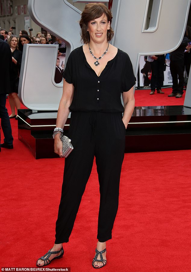 Miranda Hart at the premiere of the film 'Spy' in London in 2015