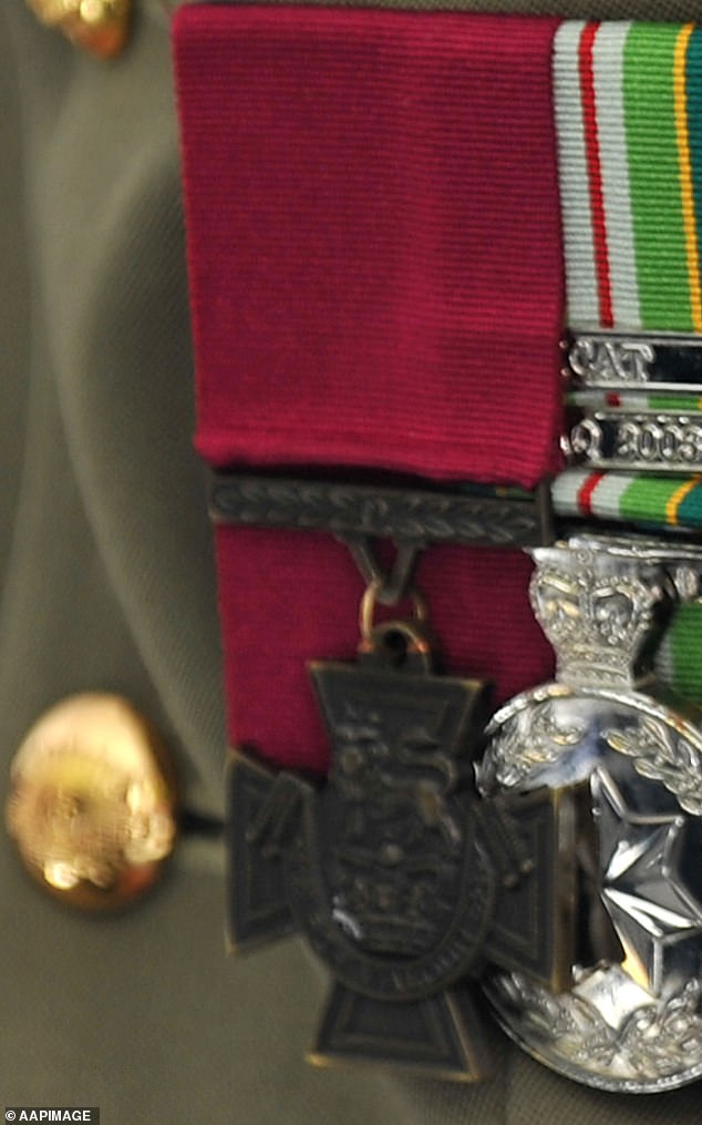 Mr Keighran's Victoria Cross for Australia is the first awarded to a non-special forces soldier and one of only three awarded.