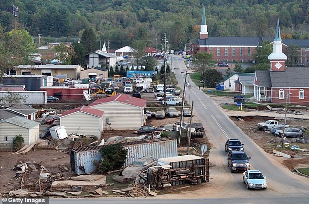 Officials in both North Carolina and Georgia now face crucial decisions about how to help people register to vote and get to the polls after massive flooding destroyed roads, shut down cities and scattered residents.