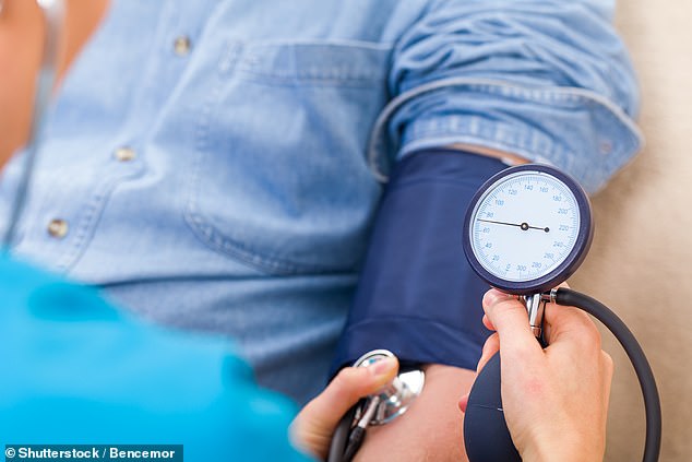 About 30 percent of adults nationwide suffer from high blood pressure, and it is double that for those over 65. (File image)