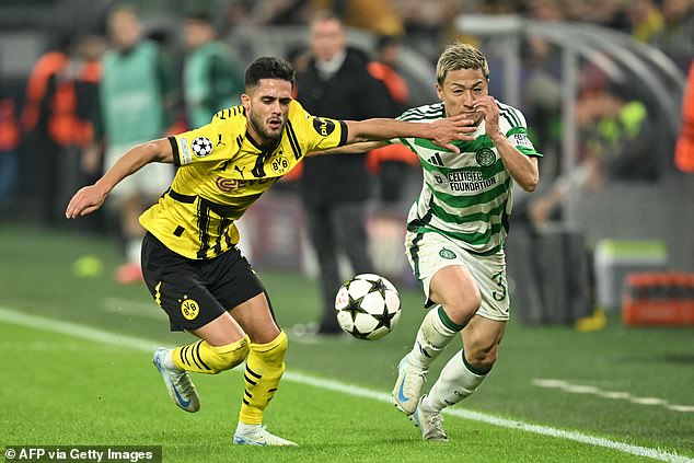 Maeda was right in Celtic's humiliating 7-1 European defeat to Borussia Dortmund.