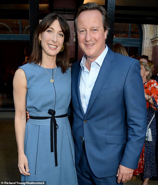 Relationships: Lady Astor is the mother of Samantha Cameron, wife of David Cameron