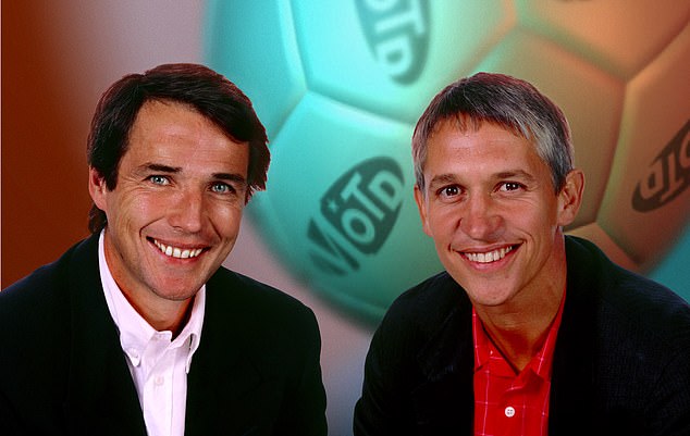 Gary Lineker has hosted Match of the Day for 25 years, often alongside Alan Hansen (pictured)