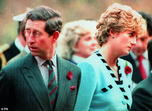 Charles and Diana in Seoul, South Korea, in November 1992