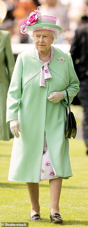 Queen Elizabeth looked radiant in mint green at Royal Ascot in 2023