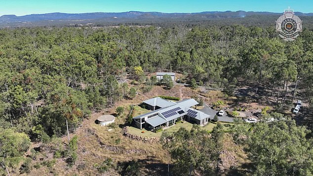 Ms Crawford died against a retaining wall on her property in Lockyer Valley, Queensland.