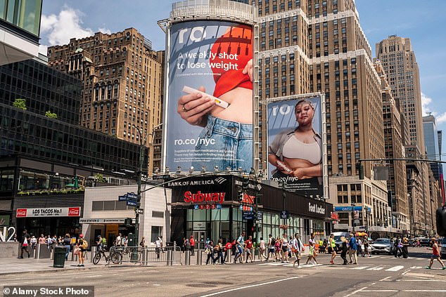 In the US there are huge billboards for private companies selling weight loss vaccines.