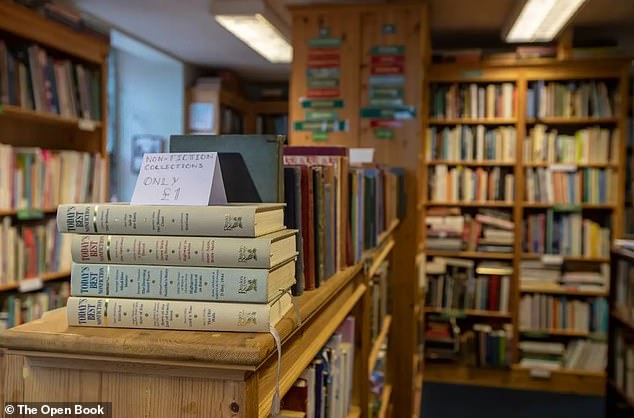 The store's charm continues to attract book lovers all year round and its proceeds help fund the local literary festival.