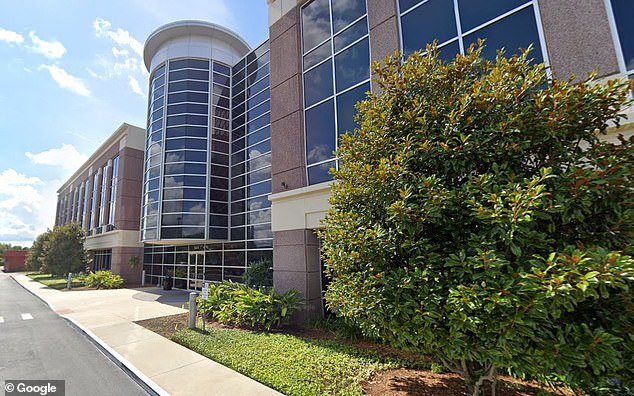 Pictured: The Matchmaking Company office in Winter Park, Florida. This is where Mooney's father signed the contract.