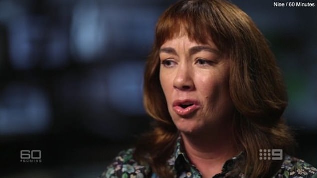 Adam Britton's ex-wife Erin broke her silence on an episode of 60 Minutes (pictured) about a week ago.