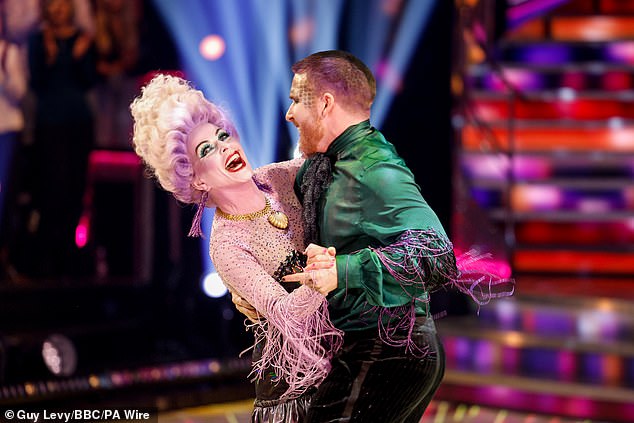 Toyah Wilcox and her partner Neil Jones became the latest celebrity to be eliminated from the show during Sunday's results after they clashed in the dance with Paul Merson.