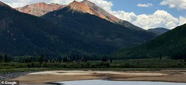 Crystal Lake is mostly drained and dry, having not been refilled since the Forest Service drained it in April.