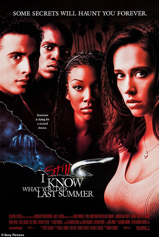 Attempting to build on the success of the first film, the sequel I Still Know What You Did Last Summer (1998) dropped just over a year later in November 1998, with Hewitt, Prinze Jr. and Watson reprising their roles, but