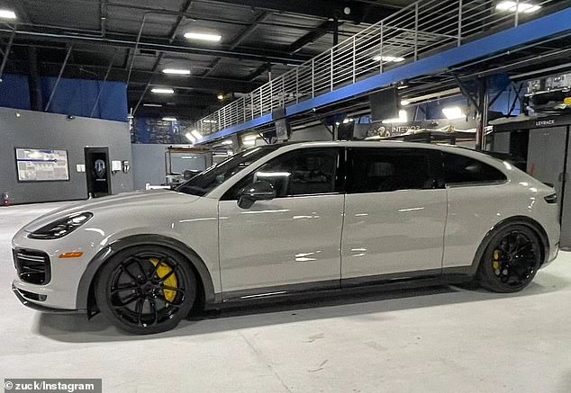 Zuckerberg said he designed the Porsche Cayenne Turbo GT Minivan vehicle together with Porsche designers and West Coast Customs, a body shop based in Southern California.