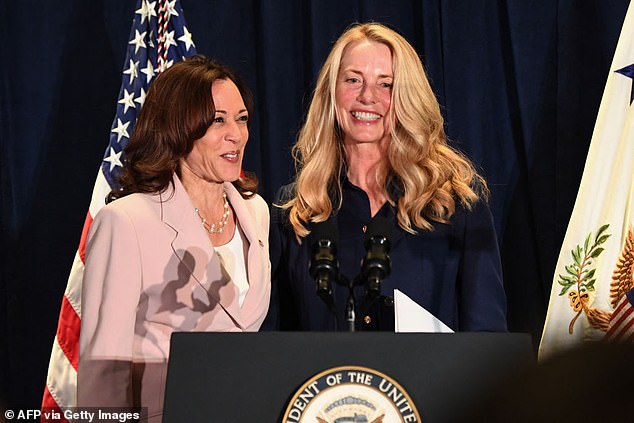 Barker pointed to the enormous influence of billionaire donors, including Steve Jobs' widow, Laurene Powell Jobs, in securing the nomination of her Democratic protégé.