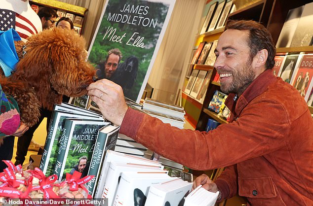 James dressed smartly in a suede jacket, which he paired with a plaid button-down shirt.