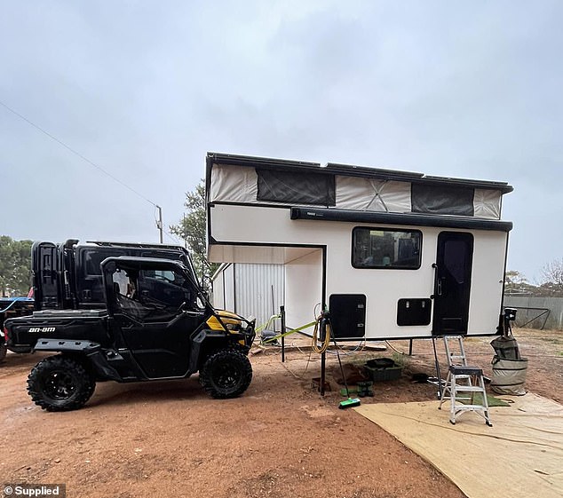 The truck was also pulling a trailer with a buggy. Along the way, Ryan began working in the fields and in one month earned an incredible $22,000.