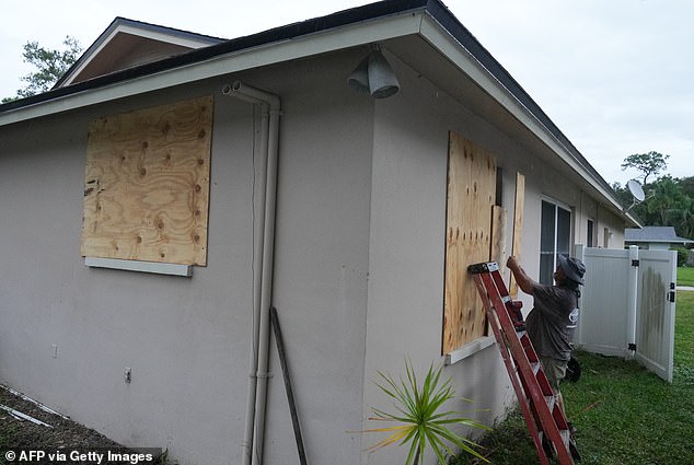 DeSantis warned Sunday that flying debris could pose a major threat to lives and property, as many people have yet to remove debris from their homes.