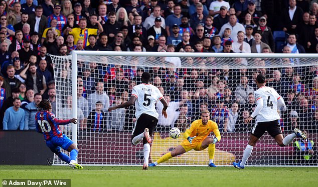 Jaros made a crucial save with just a few minutes left in regulation time to deny Eberechi Eze a goal.