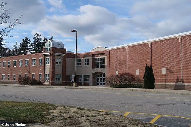 Foote and another man who protested, Kyle Fellers, were banned from school property afterward.