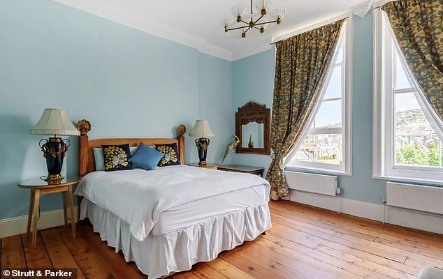 Luxurious: Galia's Devon property Merlin Court has 11 en-suite bedrooms