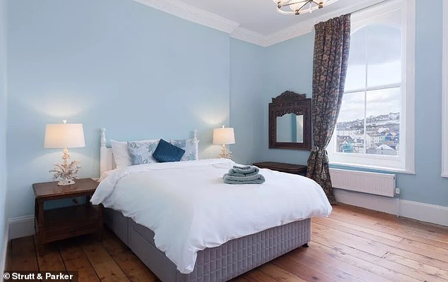 Calm: The rooms at Merlin Court are spacious and ideal for a relaxing stay