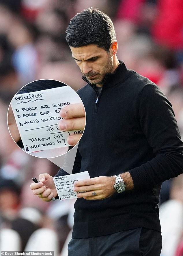 The Spaniard had three principles written in his notebook during the victory in Southampton