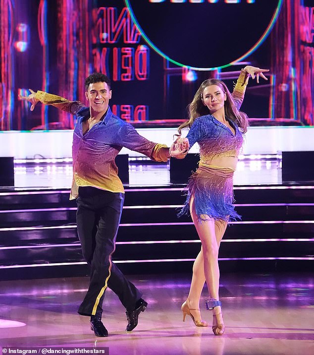 Along with Tori Spelling and her partner, Sosa and Delvey (born Anna Sorokin), 33, were the first eliminated from season 33 of DWTS.