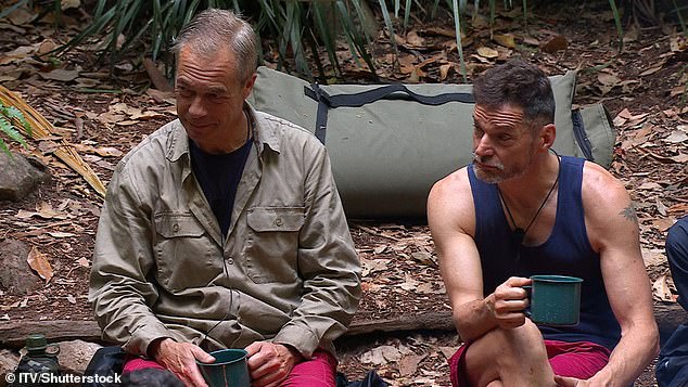 Nigel Farage and Sirieix took part in I'm a Celebrity, Get Me Out of Here last year.